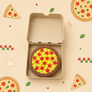 MINI PIXEL PIZZA SET – 6-Slice Articulated Pizza + Storage Box