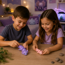 AXOLOTL BESTIES – Pink & Purple Articulated Duo