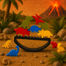 DINO DISCOVERY DELUXE BOX – 8-in-1 Ultimate Prehistoric Sensory Kit